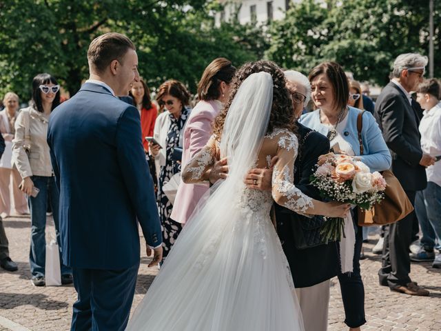 Il matrimonio di Eugenio e Veronica a Cernusco sul Naviglio, Milano 175