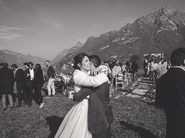 Il matrimonio di Claudio e Elena a Ponte nelle Alpi, Belluno 91