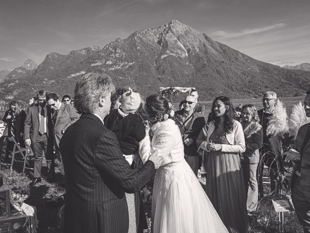 Il matrimonio di Claudio e Elena a Ponte nelle Alpi, Belluno 93