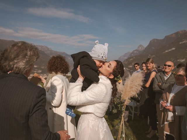 Il matrimonio di Claudio e Elena a Ponte nelle Alpi, Belluno 94