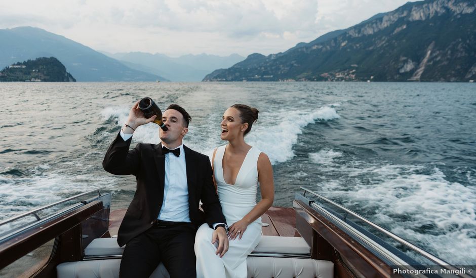 Il matrimonio di Decker e Laura a Oliveto Lario, Lecco