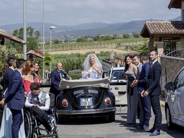 Il matrimonio di Eros e Marika a Cerveteri, Roma 19