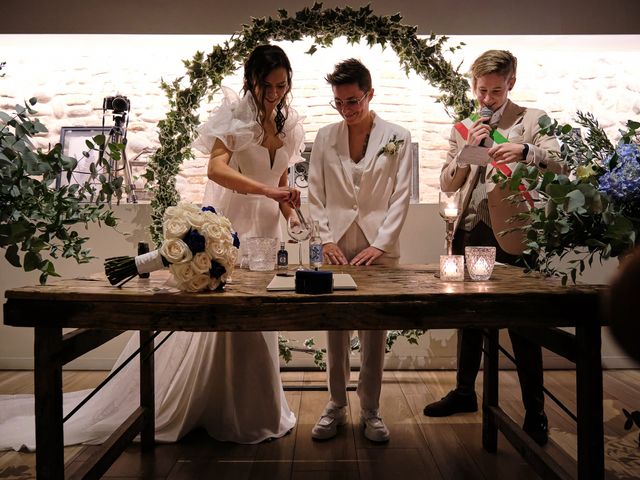 Il matrimonio di Chiara e Elena a Travagliato, Brescia 48