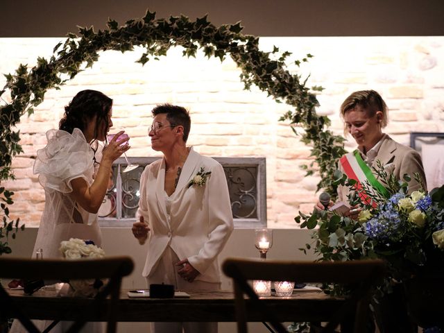Il matrimonio di Chiara e Elena a Travagliato, Brescia 50