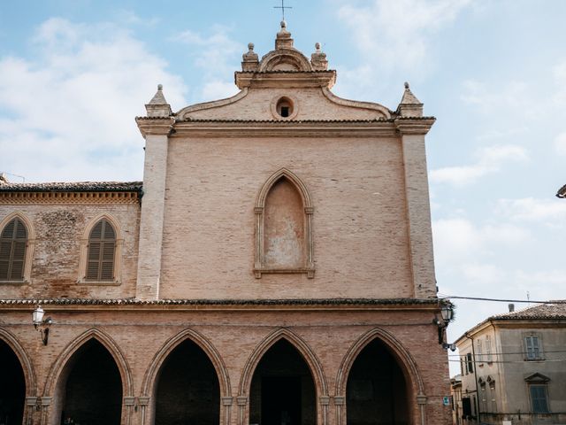 Il matrimonio di Filippo e Jessica a Ostra, Ancona 2