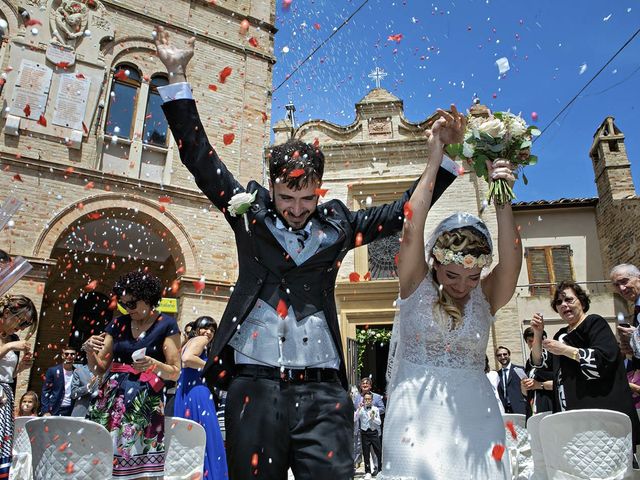 Il matrimonio di Martina e Daniele a Carassai, Ascoli Piceno 40