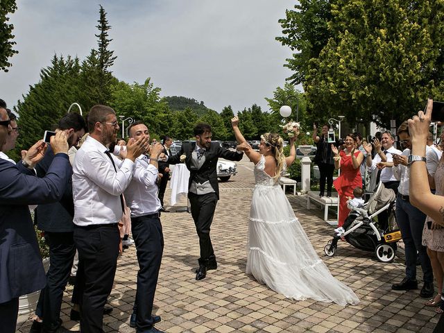 Il matrimonio di Martina e Daniele a Carassai, Ascoli Piceno 74