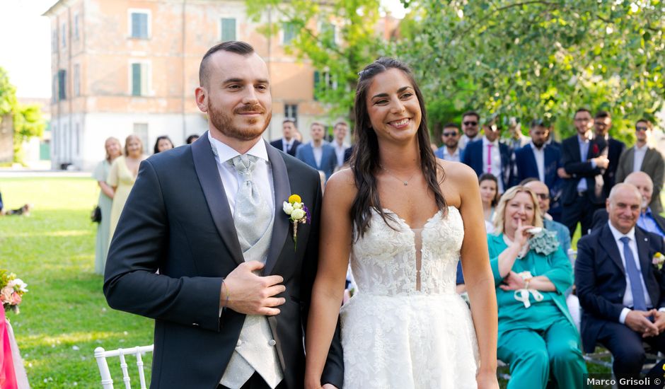 Il matrimonio di Elena e Andrea a Monticelli d'Ongina, Piacenza