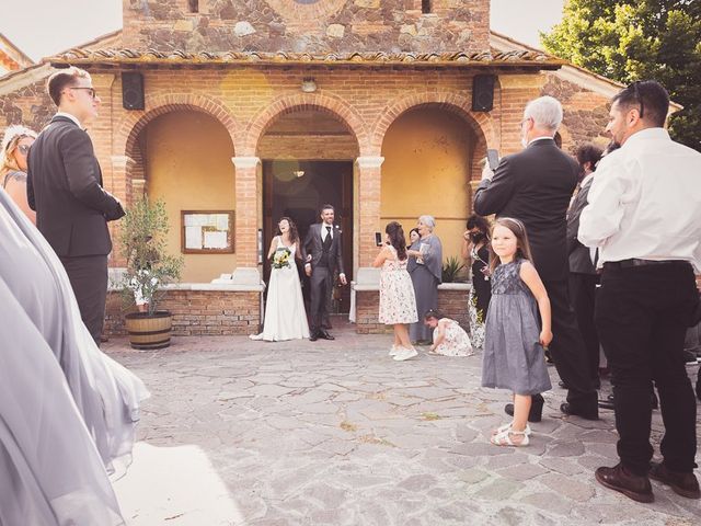 Il matrimonio di Caterina e Vincenzo a Castelnuovo Berardenga, Siena 43