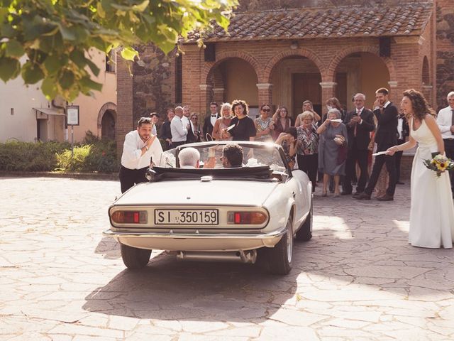 Il matrimonio di Caterina e Vincenzo a Castelnuovo Berardenga, Siena 44