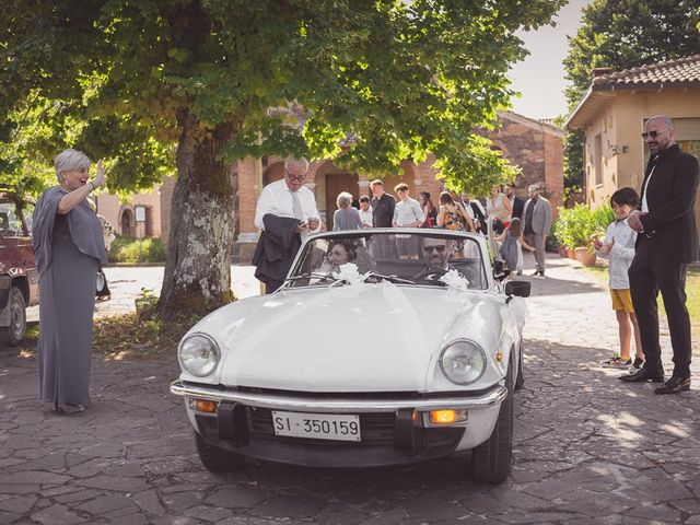 Il matrimonio di Caterina e Vincenzo a Castelnuovo Berardenga, Siena 48