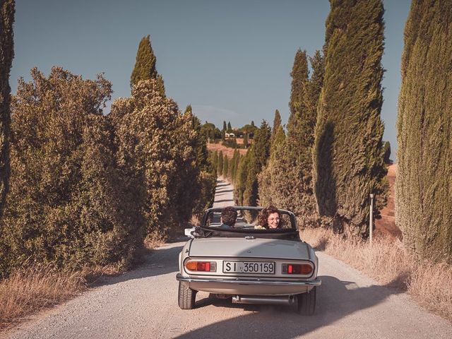 Il matrimonio di Caterina e Vincenzo a Castelnuovo Berardenga, Siena 56