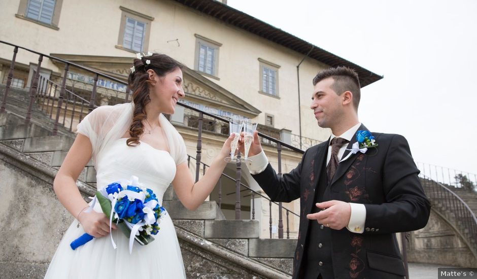 Il matrimonio di Martin e Sara a Campi Bisenzio, Firenze