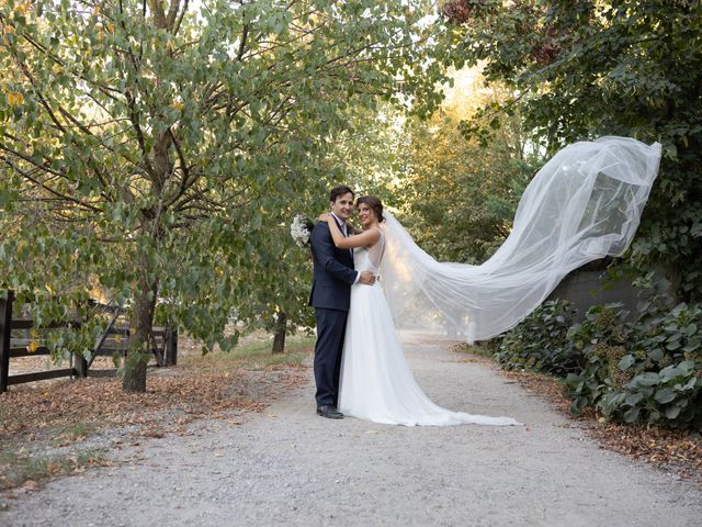 Il matrimonio di Giacomo e Francesca a Besate, Milano 19