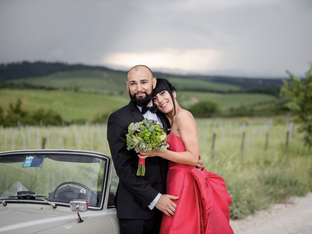 Il matrimonio di Samanta e Riccardo a Castellina in Chianti, Siena 12