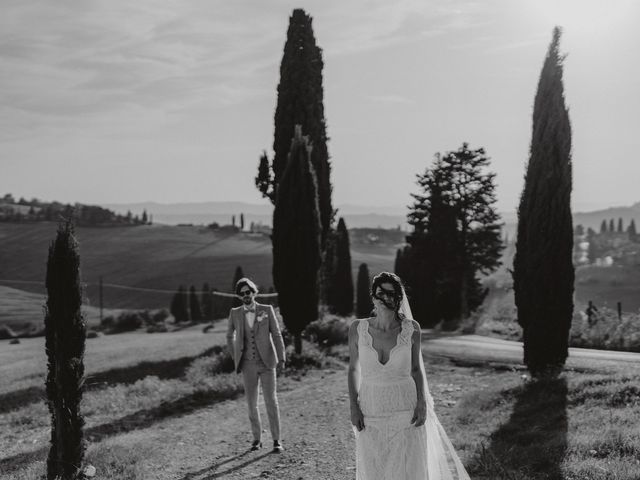 Il matrimonio di Ugo e Alessia a Pienza, Siena 45