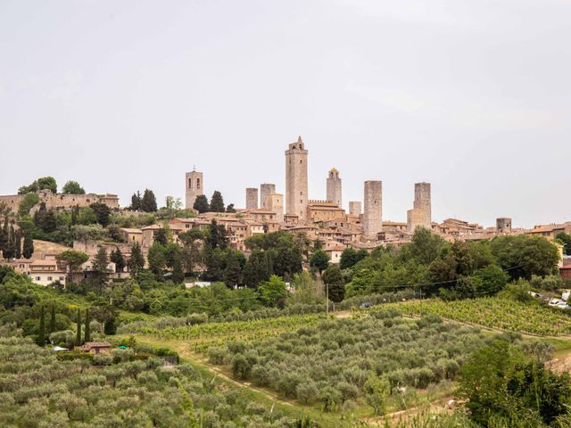 Il matrimonio di Nidal e Sara a San Gimignano, Siena 1