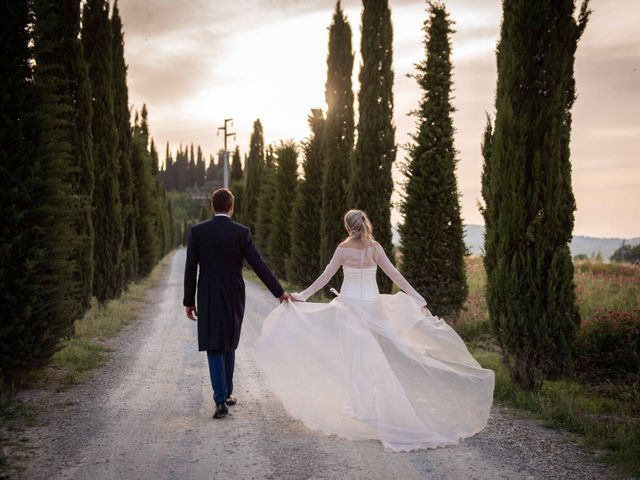 Il matrimonio di Nidal e Sara a San Gimignano, Siena 46