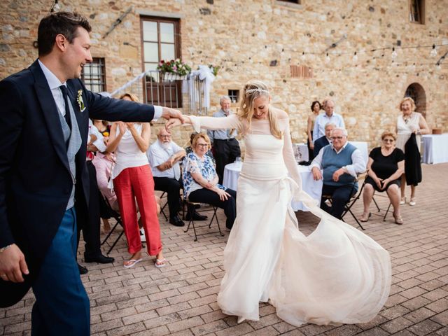 Il matrimonio di Nidal e Sara a San Gimignano, Siena 54