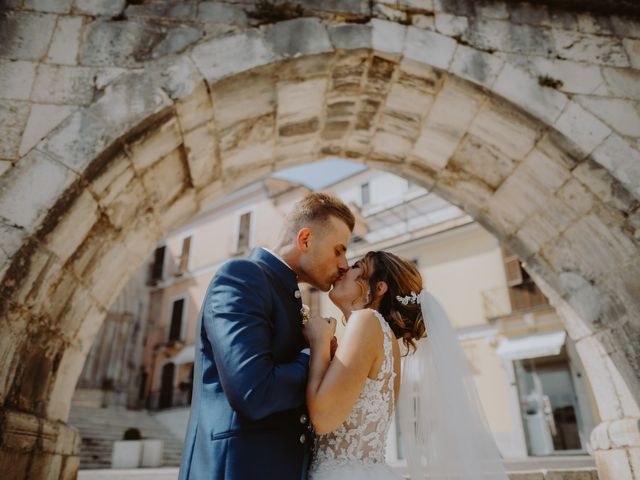 Il matrimonio di Luca e Sara a Sulmona, L&apos;Aquila 83