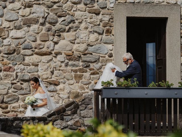 Il matrimonio di Simone e Francesca a Calolziocorte, Lecco 34
