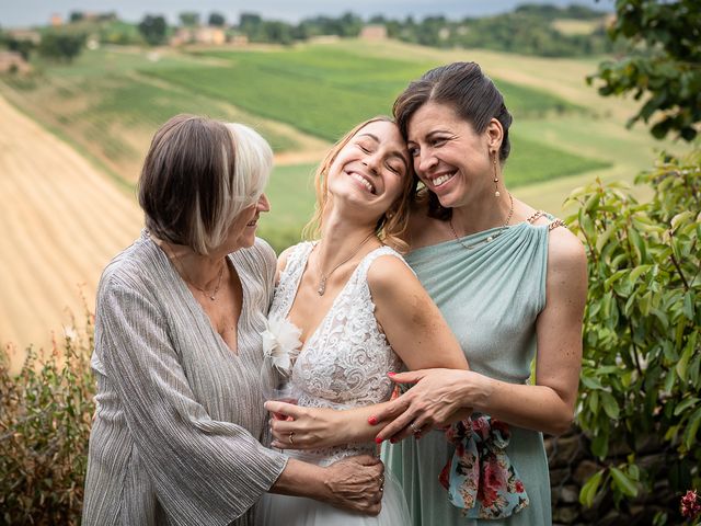 Il matrimonio di Mattia e Maria Elena a Castelvetro di Modena, Modena 53