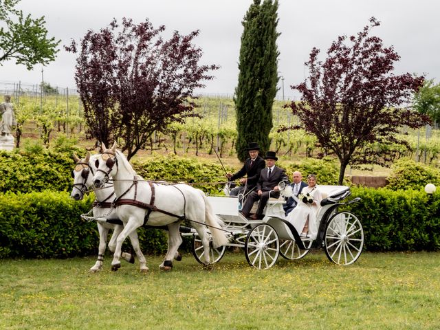 Il matrimonio di Alessio e Fabiana a Vignale Monferrato, Alessandria 18