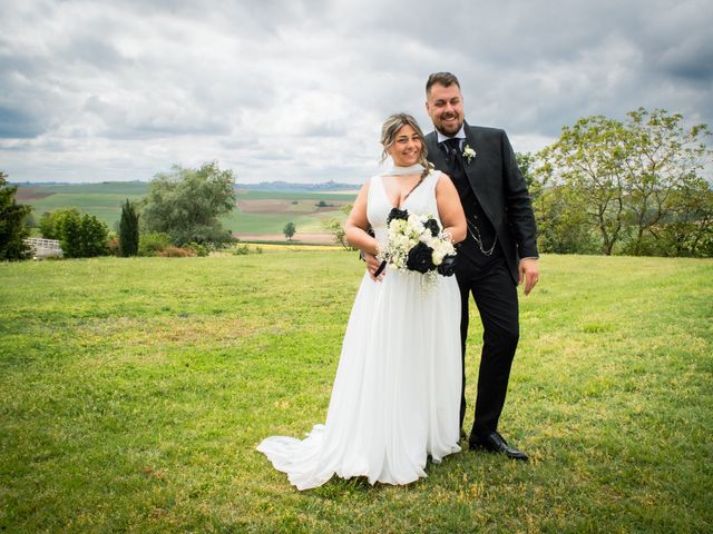 Il matrimonio di Alessio e Fabiana a Vignale Monferrato, Alessandria 32