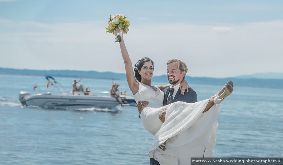 Il matrimonio di thomas e Parni a Lazise, Verona