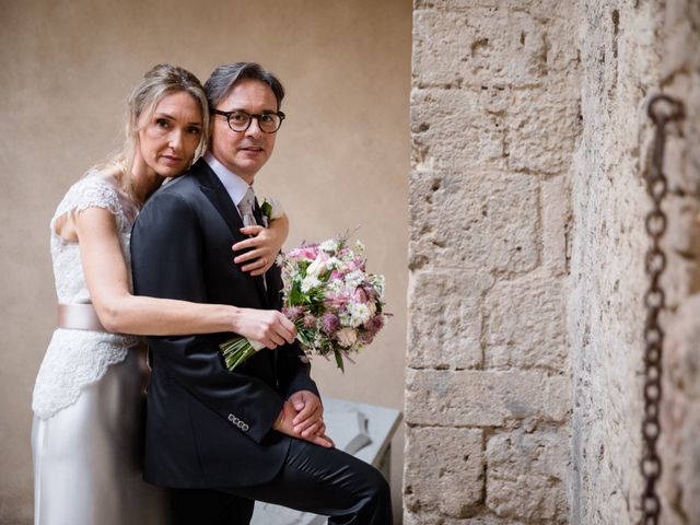 Il matrimonio di Erika e Danilo a San Gimignano, Siena 14