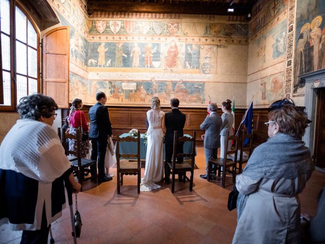 Il matrimonio di Erika e Danilo a San Gimignano, Siena 19