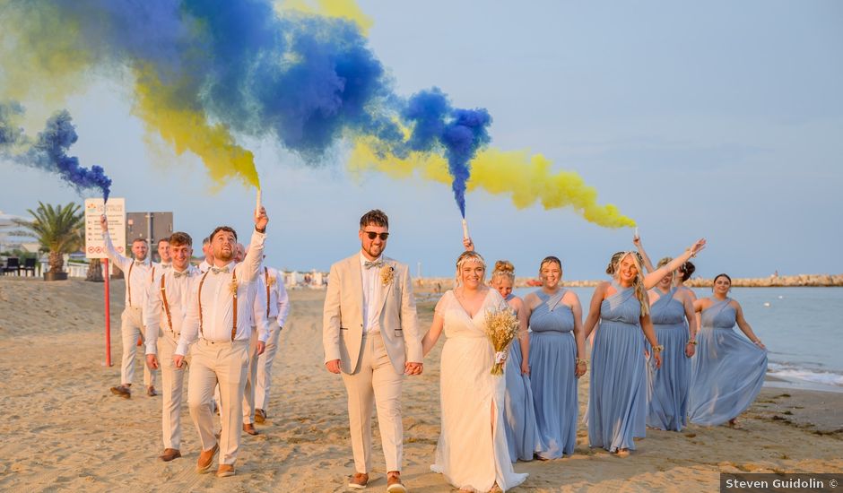 Il matrimonio di Joe e Ciara a Cavallino-Treporti, Venezia