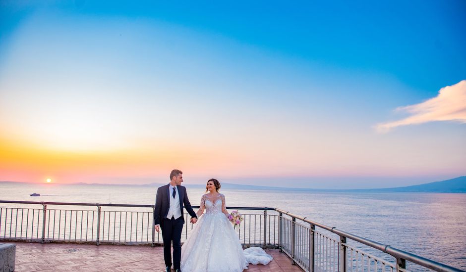 Il matrimonio di Angela e Claudio a Pompei, Napoli