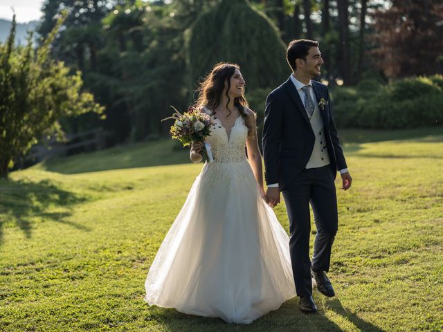 Il matrimonio di Andres e Laura a Varano Borghi, Varese 107