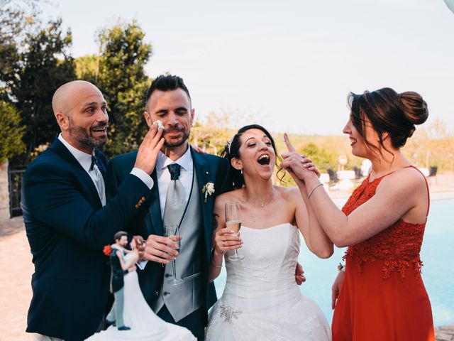 Il matrimonio di Fabio e Giulia a Manziana, Roma 42