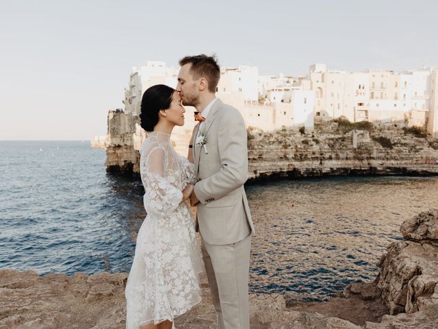Il matrimonio di Lucas e Cécile a Polignano a Mare, Bari 77