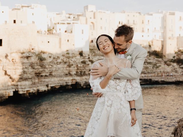 Il matrimonio di Lucas e Cécile a Polignano a Mare, Bari 79