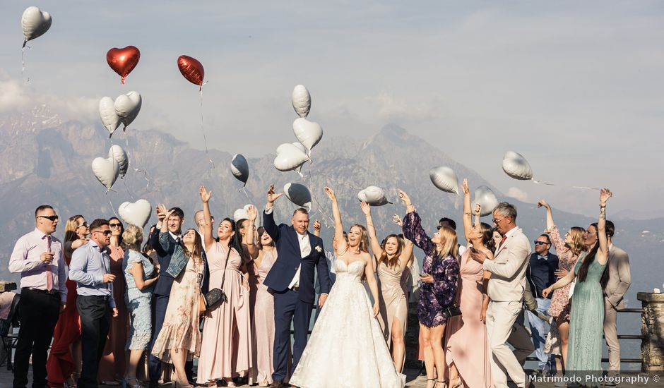 Il matrimonio di Sven e Izabella a Bellagio, Como