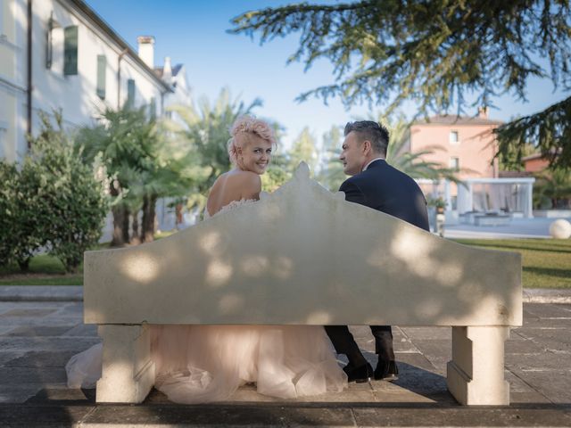 Il matrimonio di Serafino e Erica a Torre di Mosto, Venezia 35