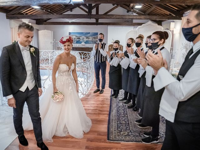 Il matrimonio di Serafino e Erica a Torre di Mosto, Venezia 55