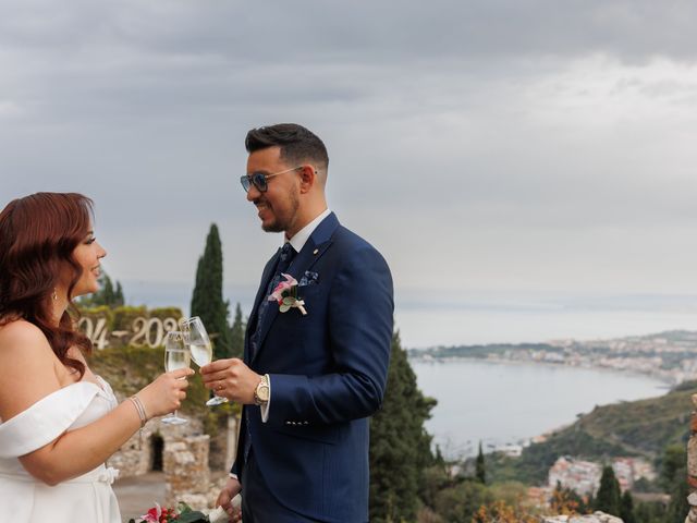 Il matrimonio di Thibault e Cècile a Taormina, Messina 25