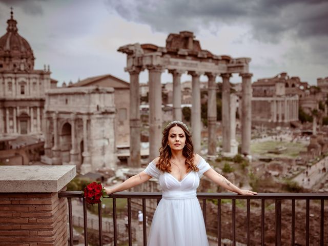 Il matrimonio di Poliana e Murilo a Roma, Roma 16