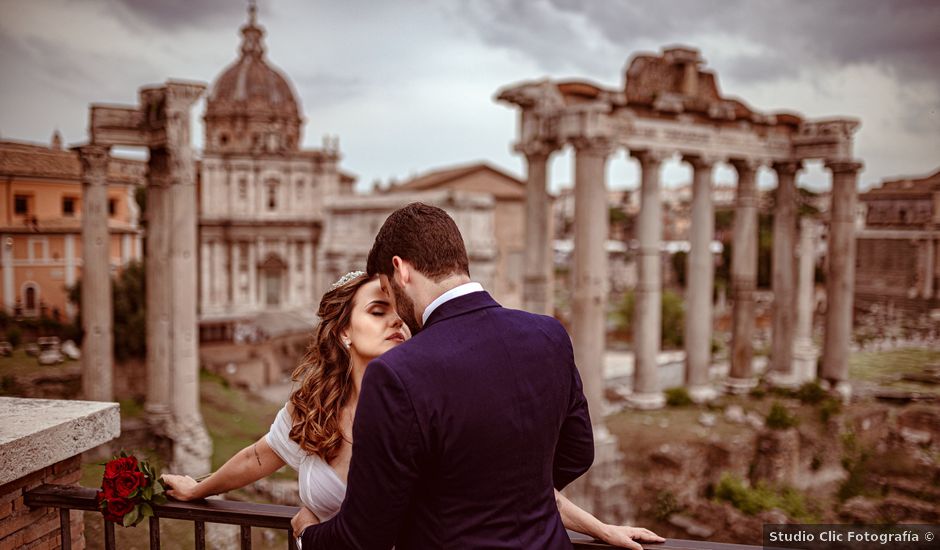 Il matrimonio di Poliana e Murilo a Roma, Roma