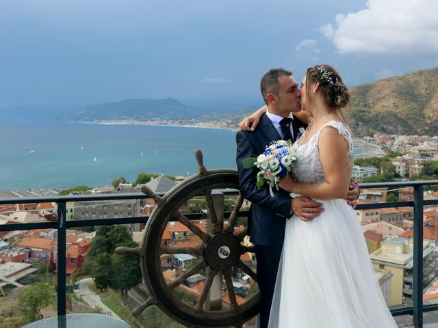 Il matrimonio di Agostino  e Veronica  a Sestri Levante, Genova 1