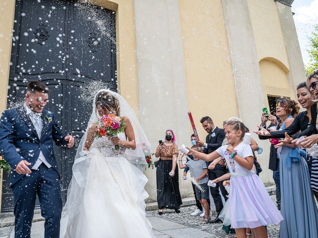 Il matrimonio di Luca e Marika a Dongo, Como 28