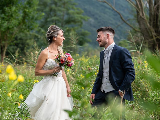 Il matrimonio di Luca e Marika a Dongo, Como 37
