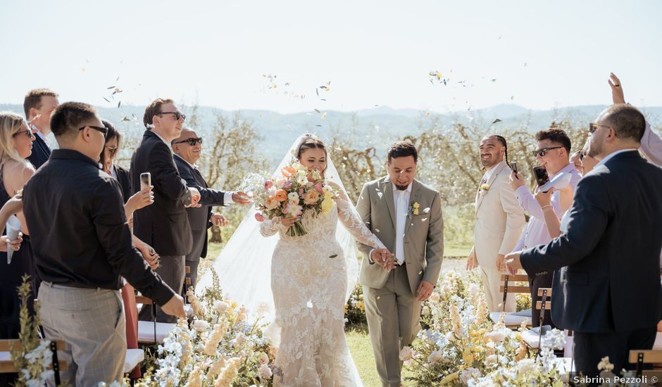 Il matrimonio di Ubaldo e Hilda a Bucine, Arezzo