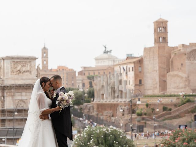 Il matrimonio di martina e francesco a Roma, Roma 24