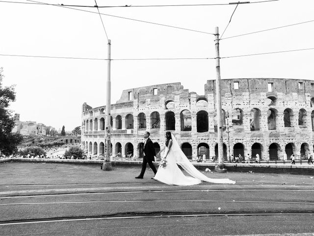 Il matrimonio di martina e francesco a Roma, Roma 45