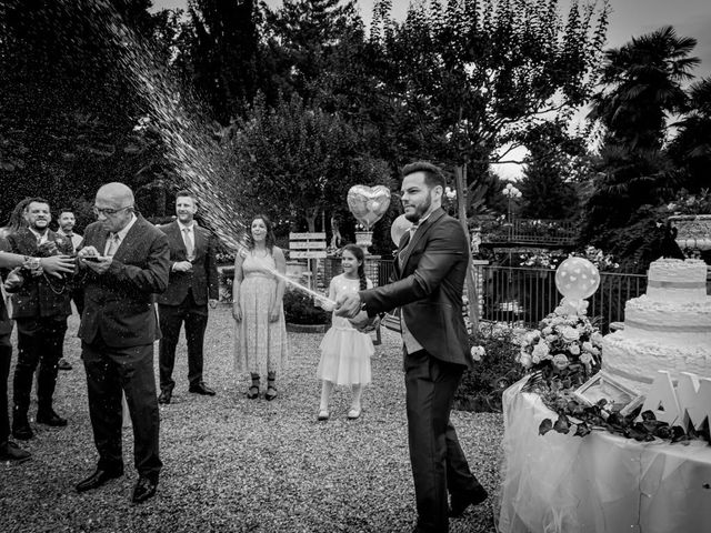 Il matrimonio di Fabio e Fiorella a Vergiate, Varese 43